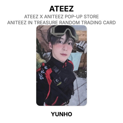 ATEEZ X ANITEEZ POP-UP STORE ANITEEZ IN TREASURE RANDOM TRADING CARD Official Photocard
