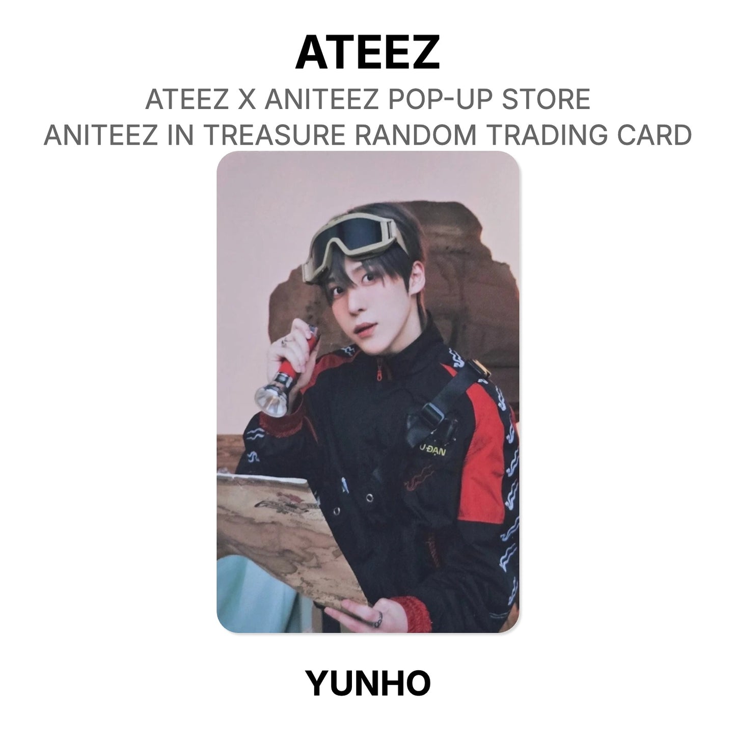 ATEEZ X ANITEEZ POP-UP STORE ANITEEZ IN TREASURE RANDOM TRADING CARD Official Photocard