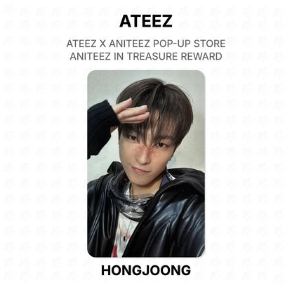 ATEEZ X ANITEEZ POP-UP STORE ANITEEZ IN TREASURE REWARD Official Photocard