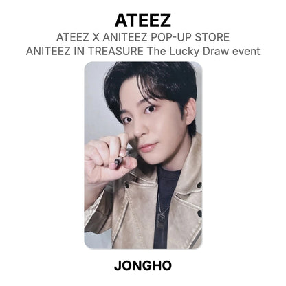 ATEEZ X ANITEEZ POP-UP STORE ANITEEZ IN TREASURE The Lucky Draw event Offizielle Photocard