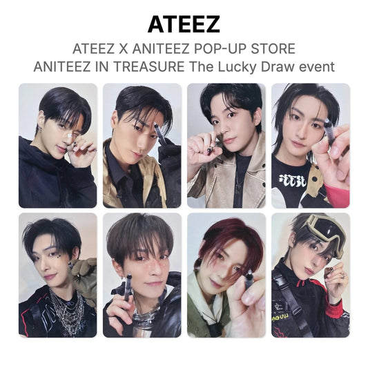 ATEEZ X ANITEEZ POP-UP STORE ANITEEZ IN TREASURE The Lucky Draw event Official Photocard