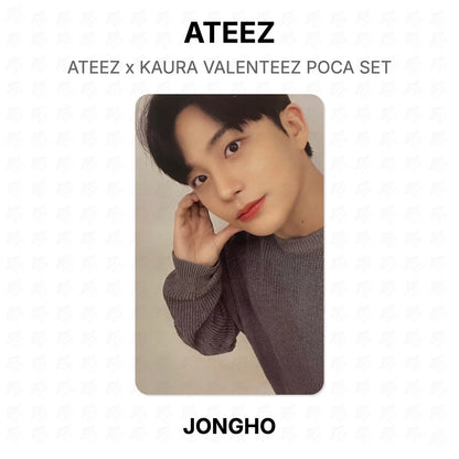 ATEEZ x KAURA VALENTEEZ POCA SET Official Photocard