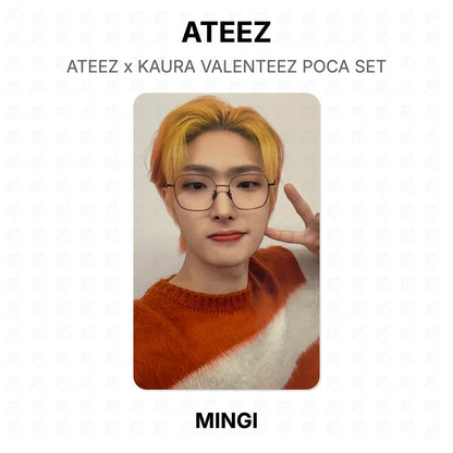 ATEEZ x KAURA VALENTEEZ POCA SET Official Photocard