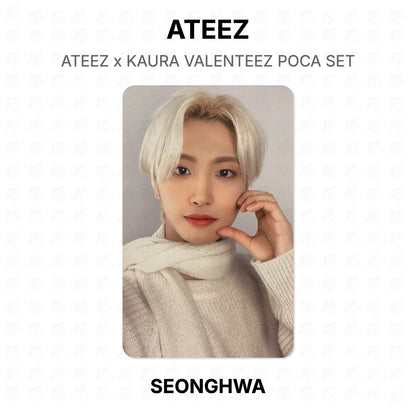 ATEEZ x KAURA VALENTEEZ POCA SET Official Photocard