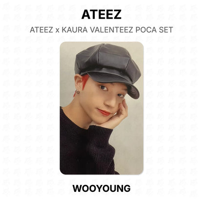 ATEEZ x KAURA VALENTEEZ POCA SET Official Photocard