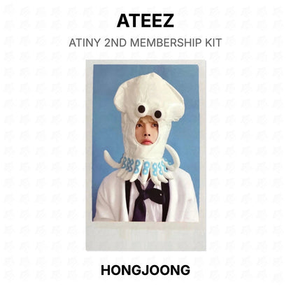 ATEEZ ATINY 2ND MEMBERSHIP KIT Official Photocard