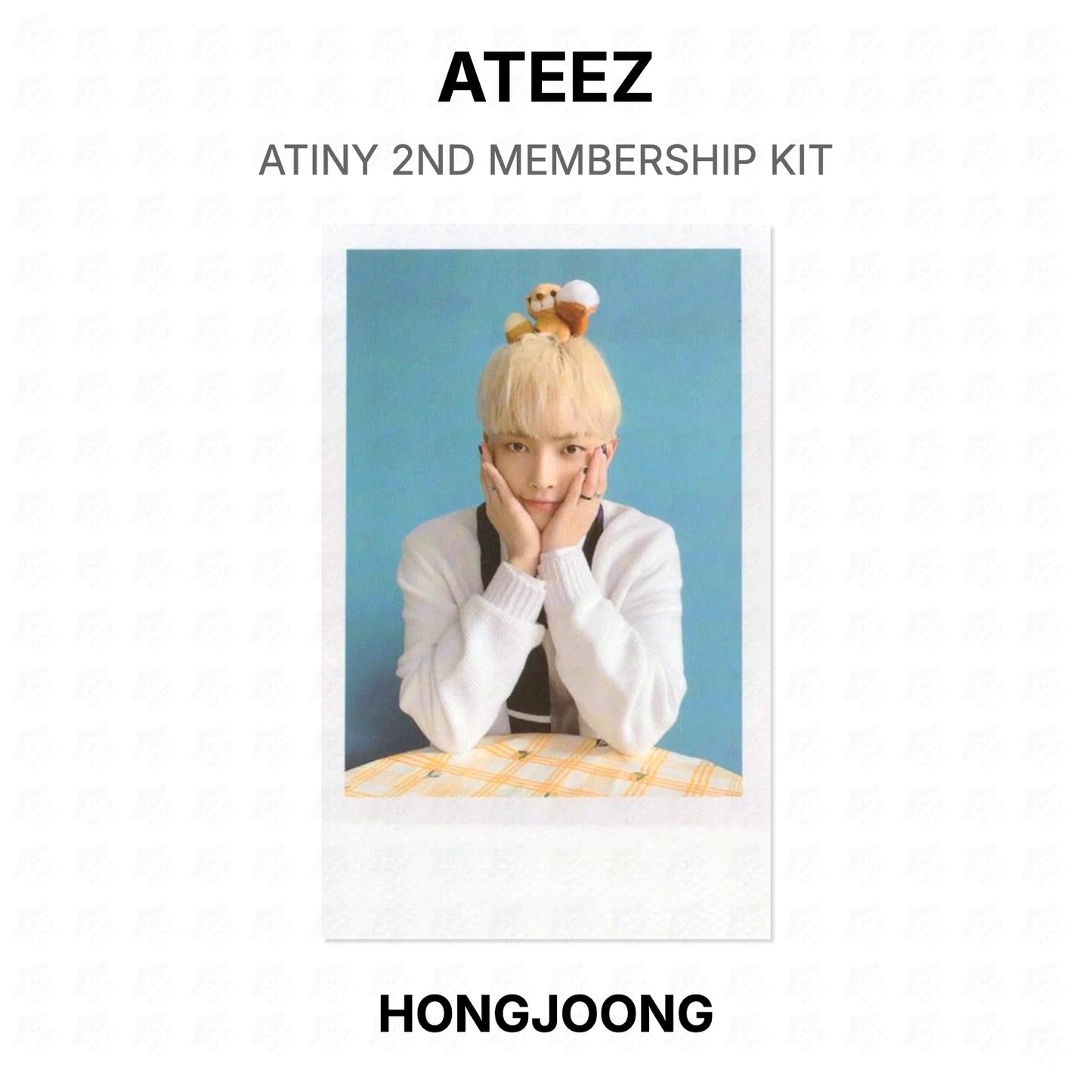ATEEZ ATINY 2ND MEMBERSHIP KIT Official Photocard