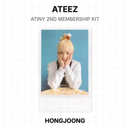 ATEEZ ATINY 2ND MEMBERSHIP KIT Official Photocard