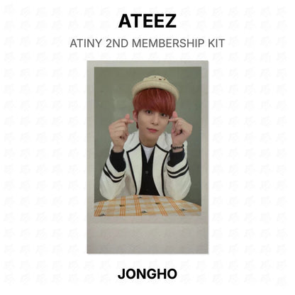 ATEEZ ATINY 2ND MEMBERSHIP KIT Official Photocard