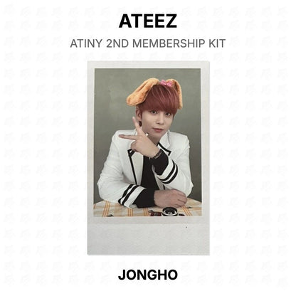 ATEEZ ATINY 2ND MEMBERSHIP KIT Official Photocard
