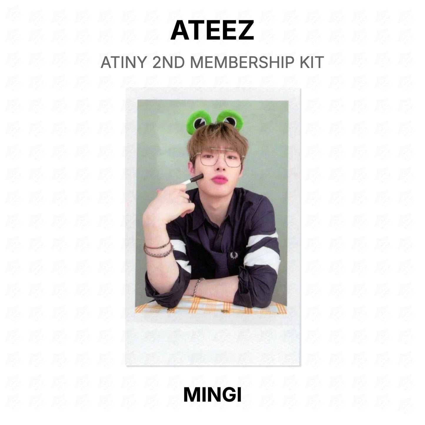 ATEEZ ATINY 2ND MEMBERSHIP KIT Official Photocard