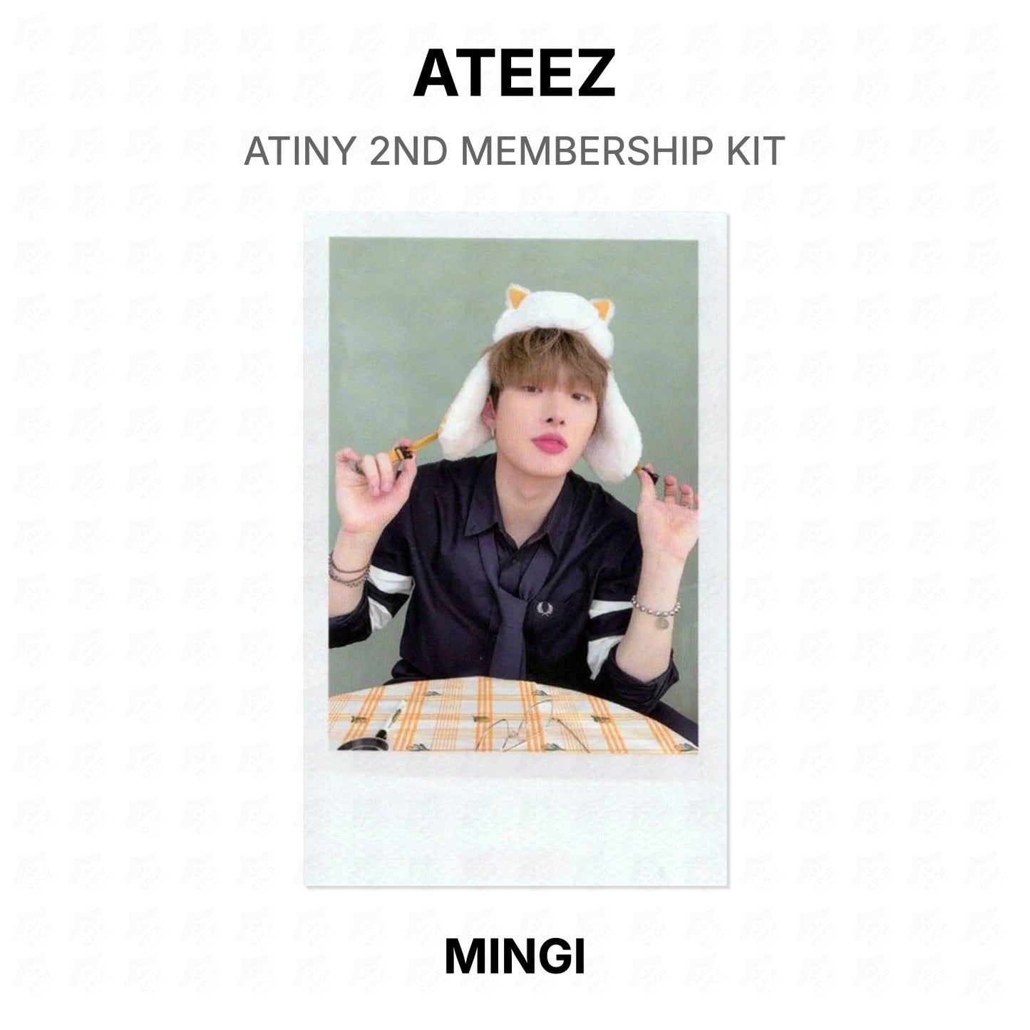 ATEEZ ATINY 2ND MEMBERSHIP KIT Official Photocard
