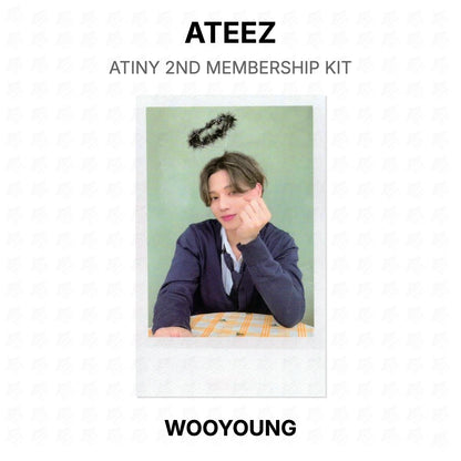 ATEEZ ATINY 2ND MEMBERSHIP KIT Official Photocard