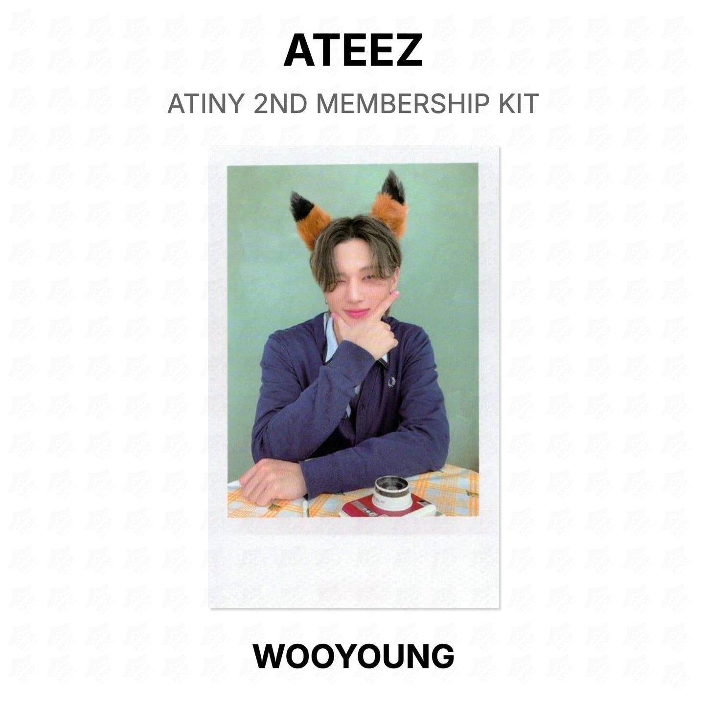 ATEEZ ATINY 2ND MEMBERSHIP KIT Official Photocard