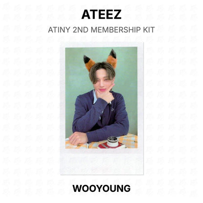 ATEEZ ATINY 2ND MEMBERSHIP KIT Official Photocard