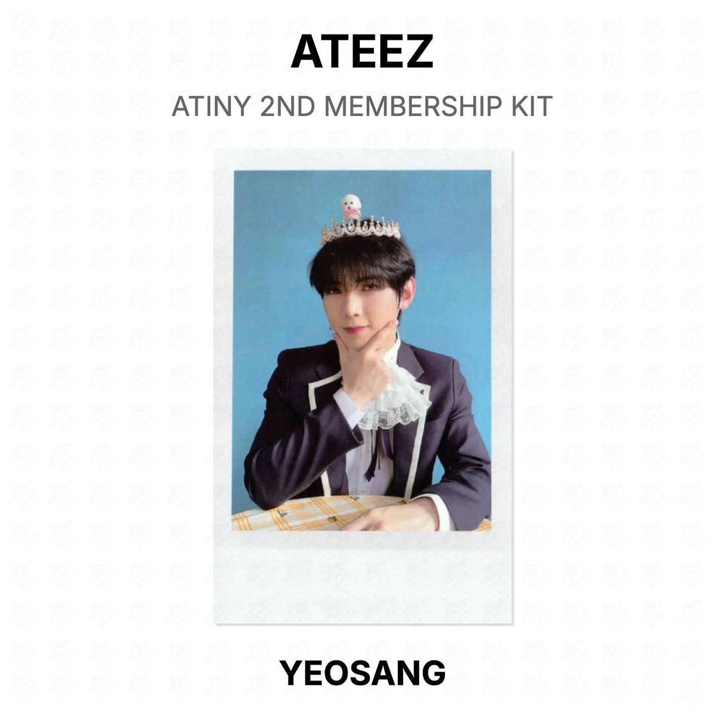 ATEEZ ATINY 2ND MEMBERSHIP KIT Official Photocard
