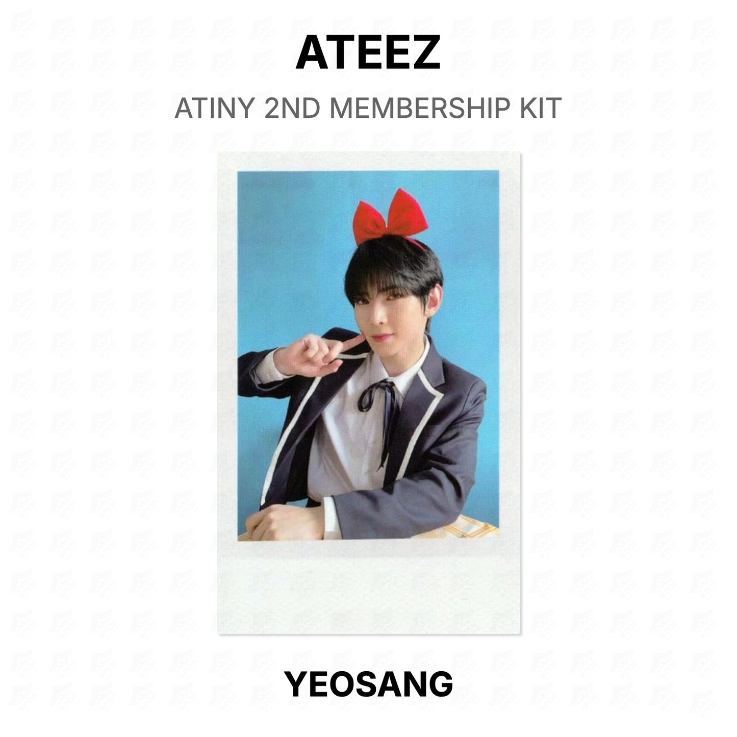 ATEEZ ATINY 2ND MEMBERSHIP KIT Official Photocard