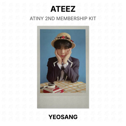 ATEEZ ATINY 2ND MEMBERSHIP KIT Official Photocard