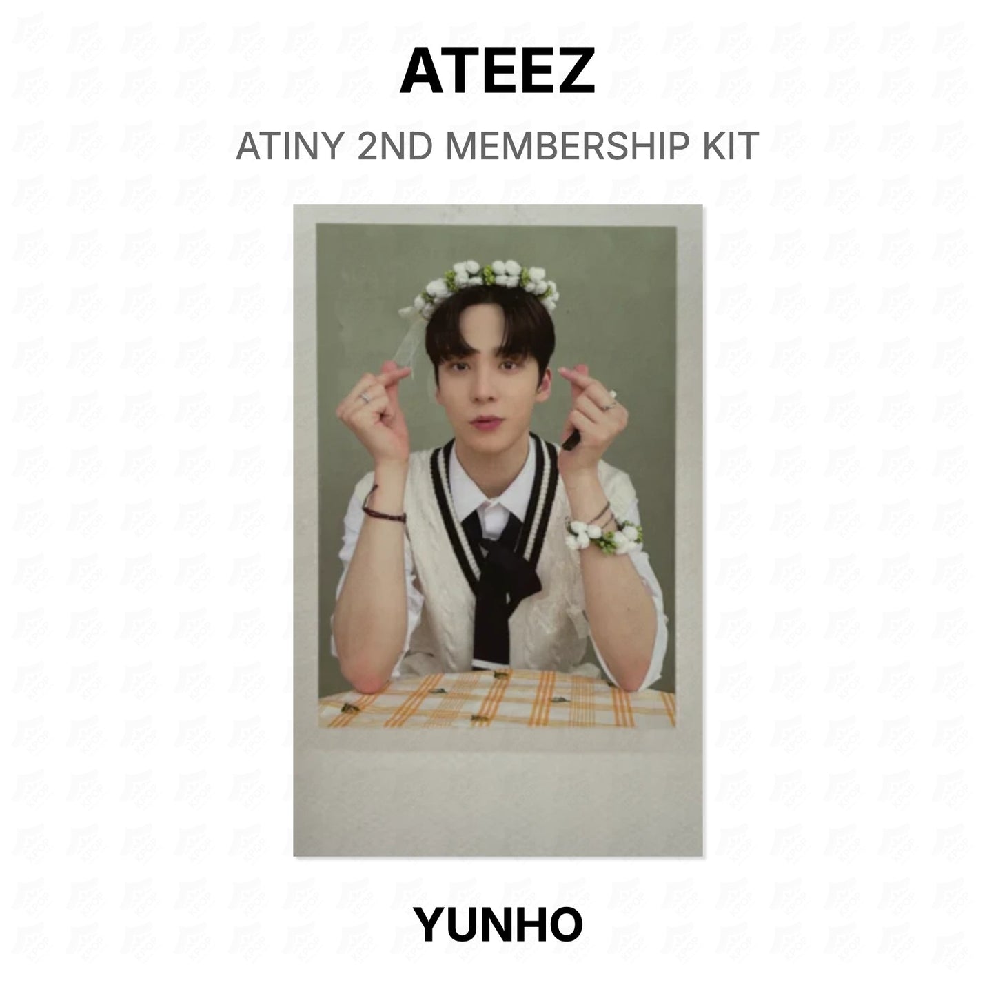 ATEEZ ATINY 2ND MEMBERSHIP KIT Official Photocard