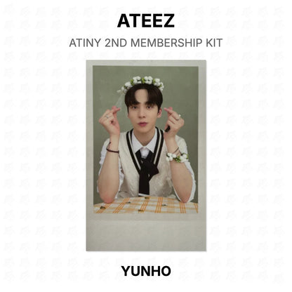 ATEEZ ATINY 2ND MEMBERSHIP KIT Official Photocard