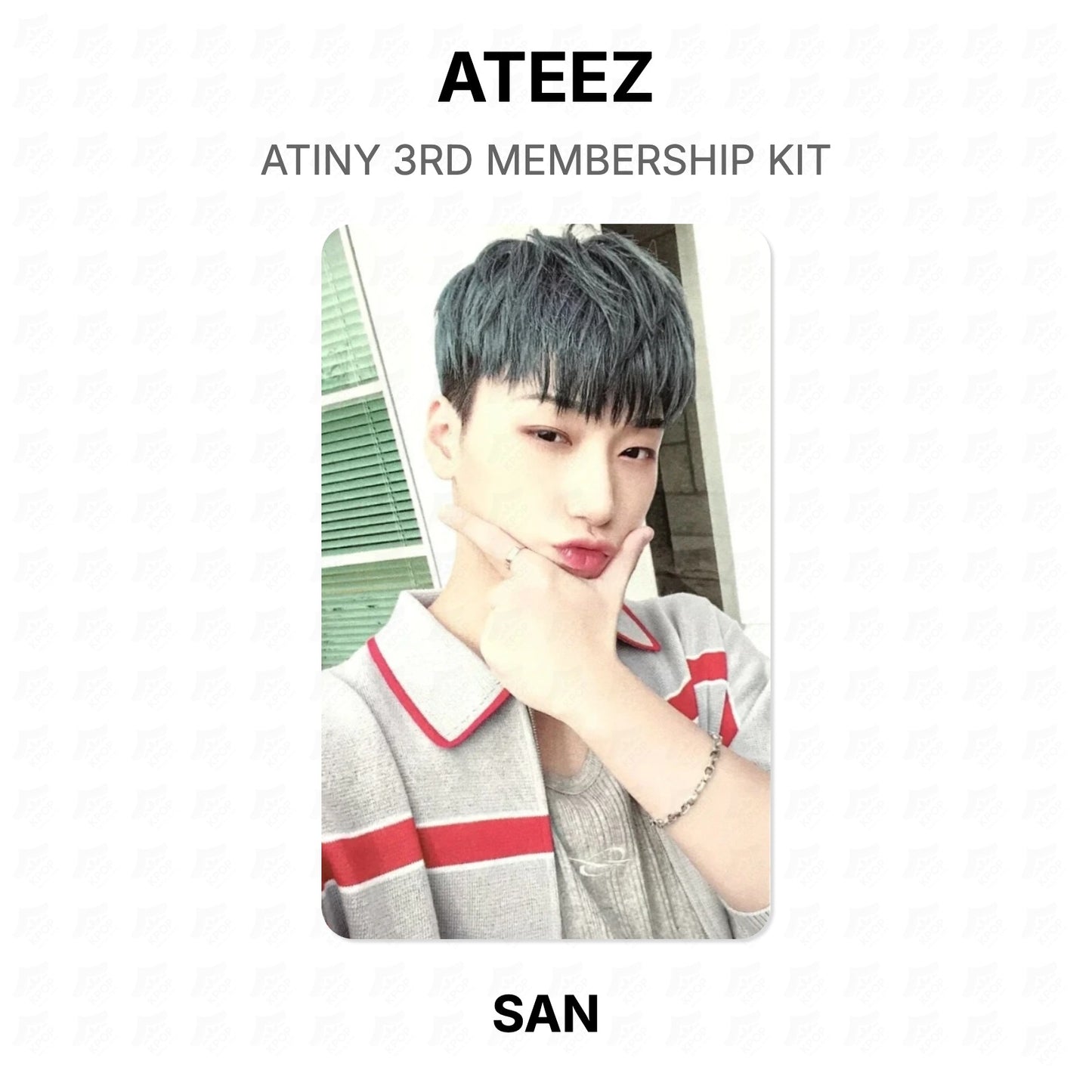 ATEEZ ATINY 3RD MEMBERSHIP KIT Official Photocard