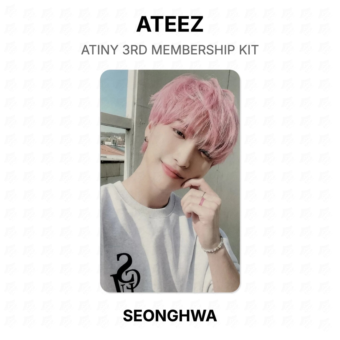 ATEEZ ATINY 3RD MEMBERSHIP KIT Official Photocard