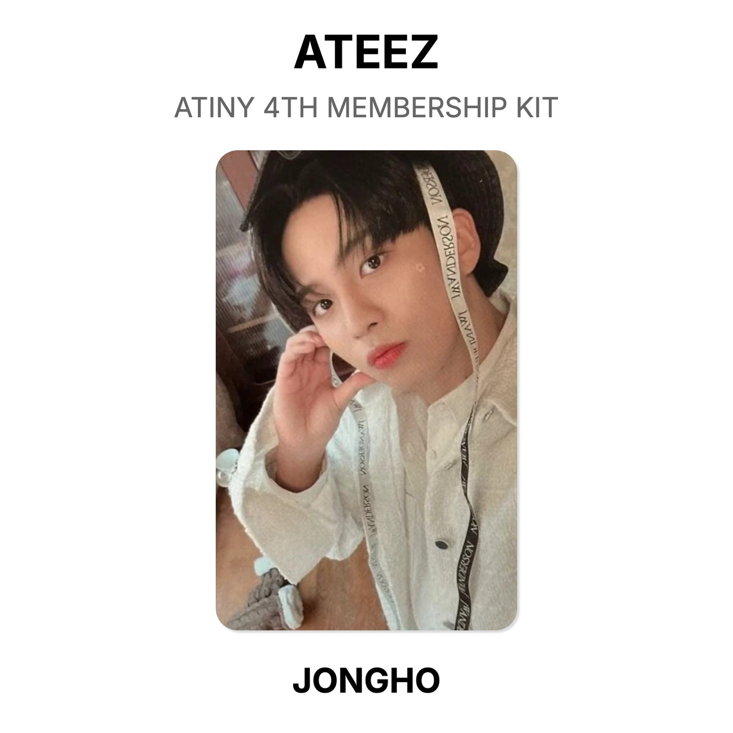 ATEEZ ATINY 4TH MEMBERSHIP KIT 官方小卡