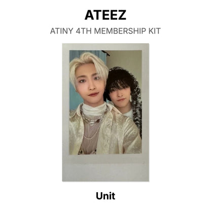 ATEEZ ATINY 4TH MEMBERSHIP KIT 公式フォトカード