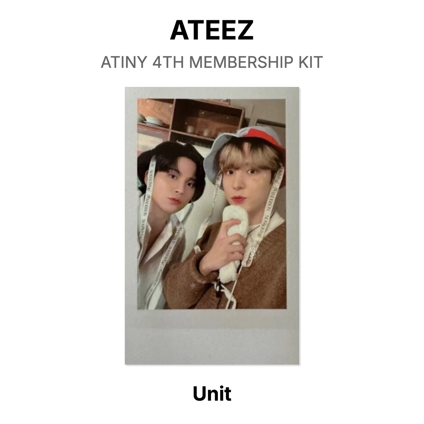 ATEEZ ATINY 4TH MEMBERSHIP KIT 官方小卡