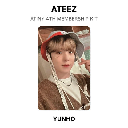 ATEEZ ATINY 4TH MEMBERSHIP KIT 公式フォトカード