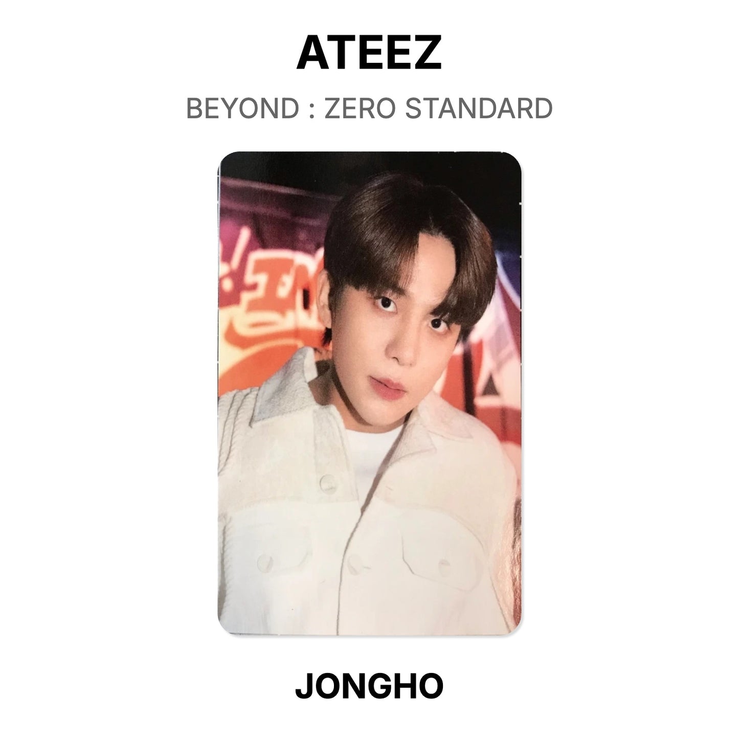 ATEEZ BEYOND : ZERO STANDARD Offizielle Photocard