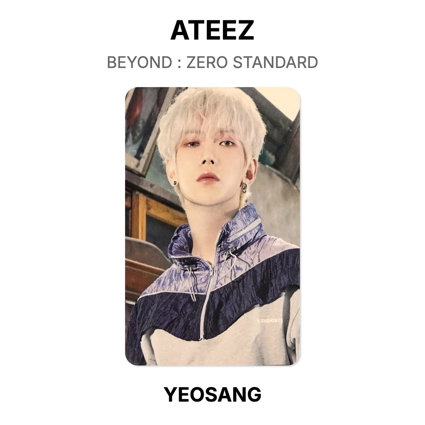 ATEEZ BEYOND : ZERO STANDARD Offizielle Photocard