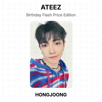ATEEZ Birthday Flash Price Edition Official Photocard