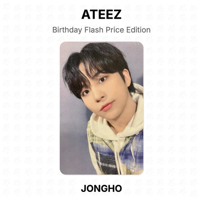 ATEEZ Birthday Flash Price Edition Official Photocard