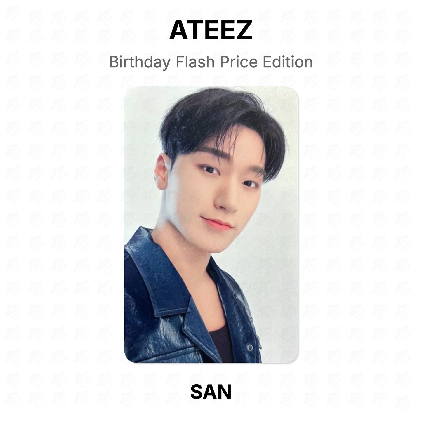 ATEEZ Birthday Flash Price Edition Official Photocard