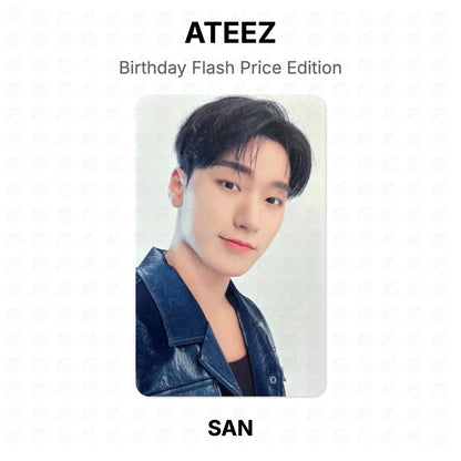 ATEEZ Birthday Flash Price Edition Official Photocard