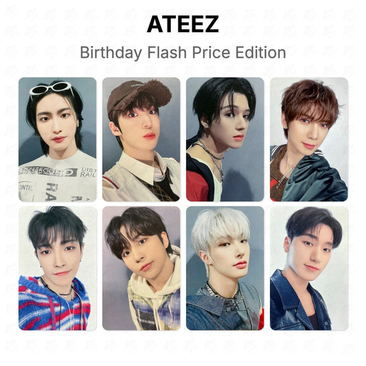 ATEEZ Birthday Flash Price Edition Official Photocard