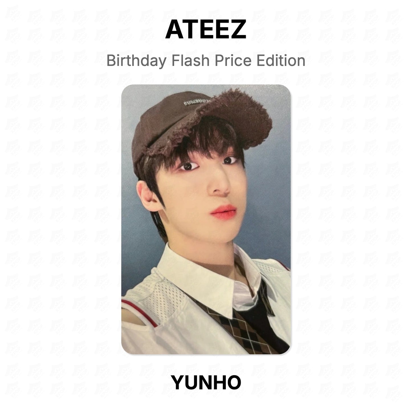 ATEEZ Birthday Flash Price Edition Official Photocard