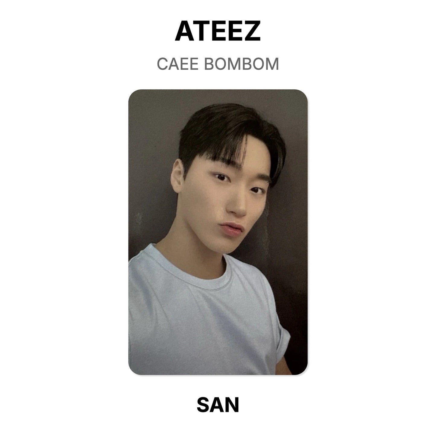 ATEEZ CAEE BOMBOM Official Photocard