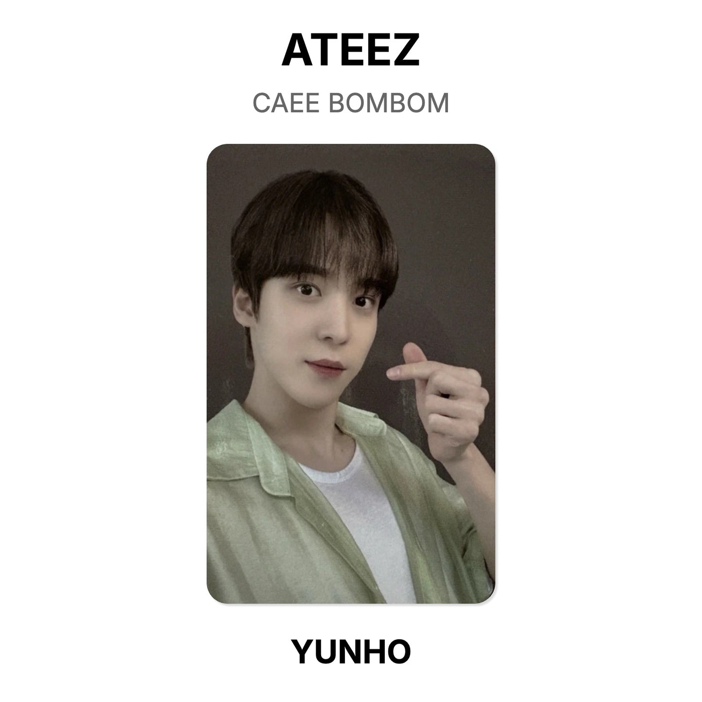 ATEEZ CAEE BOMBOM Official Photocard