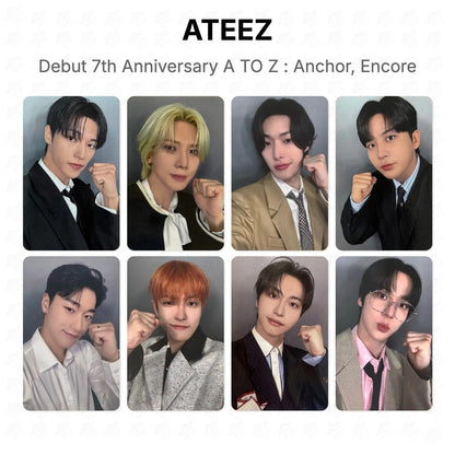 ATEEZ Debut 7th Anniversary A TO Z : Anchor, Encore Official Photocard