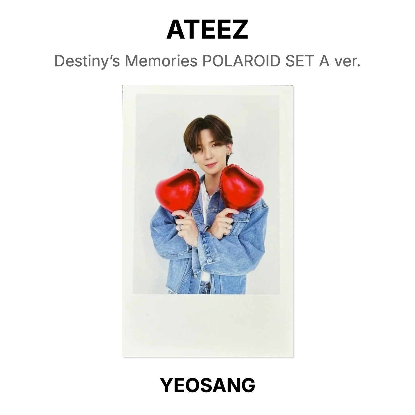 ATEEZ Destiny’s Memories POLAROID SET A ver. Official Photocard
