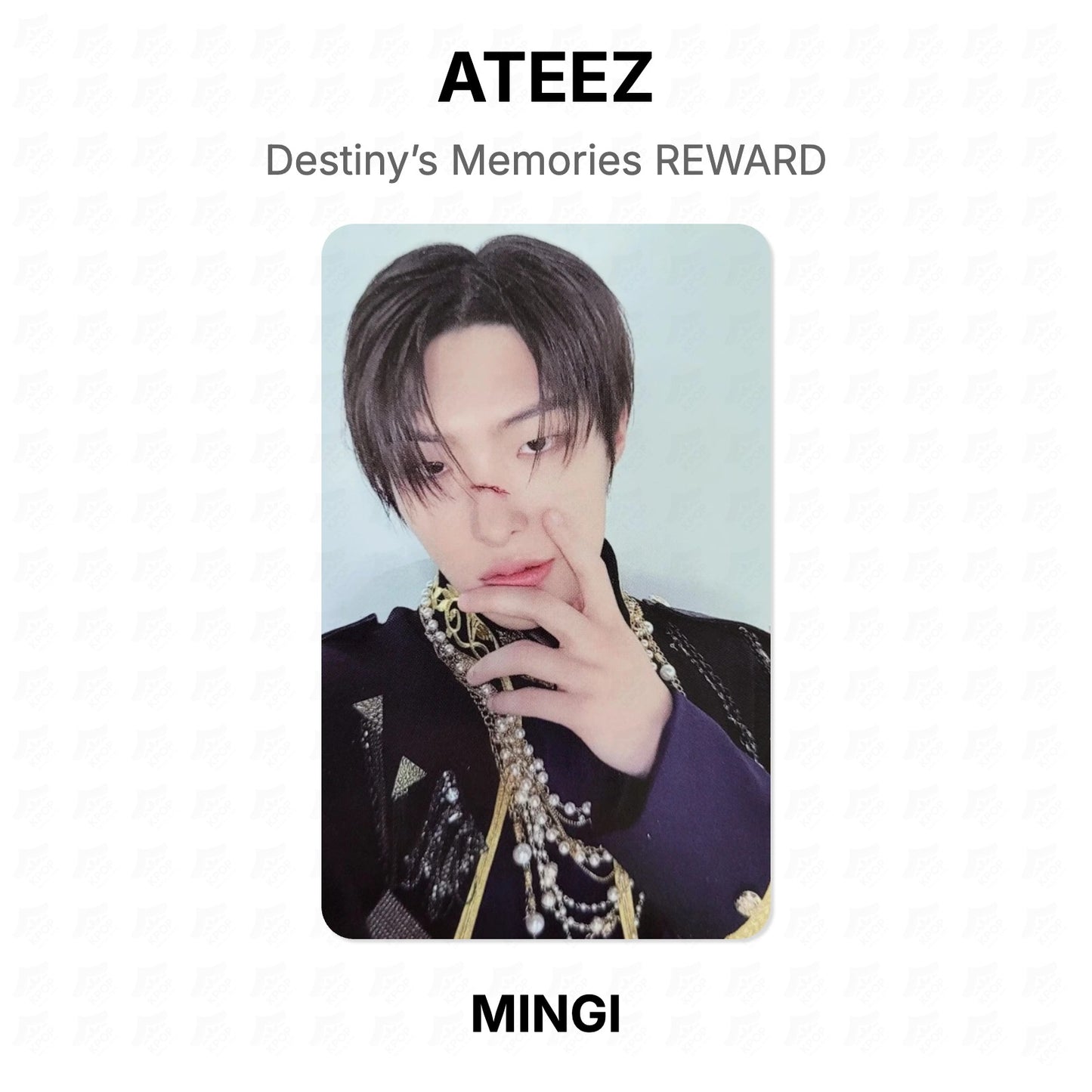 ATEEZ Destiny’s Memories REWARD Official Photocard