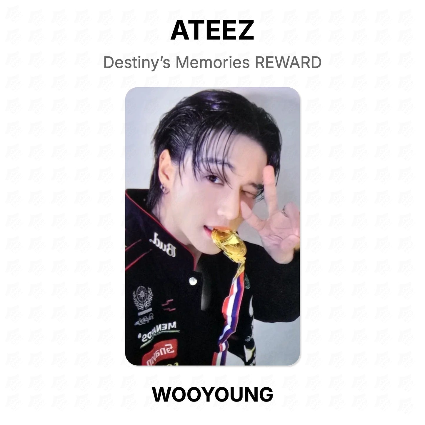 ATEEZ Destiny’s Memories REWARD Official Photocard