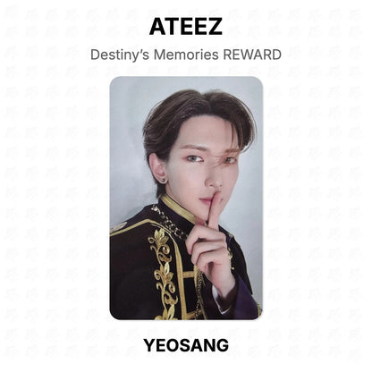 ATEEZ Destiny’s Memories REWARD Official Photocard