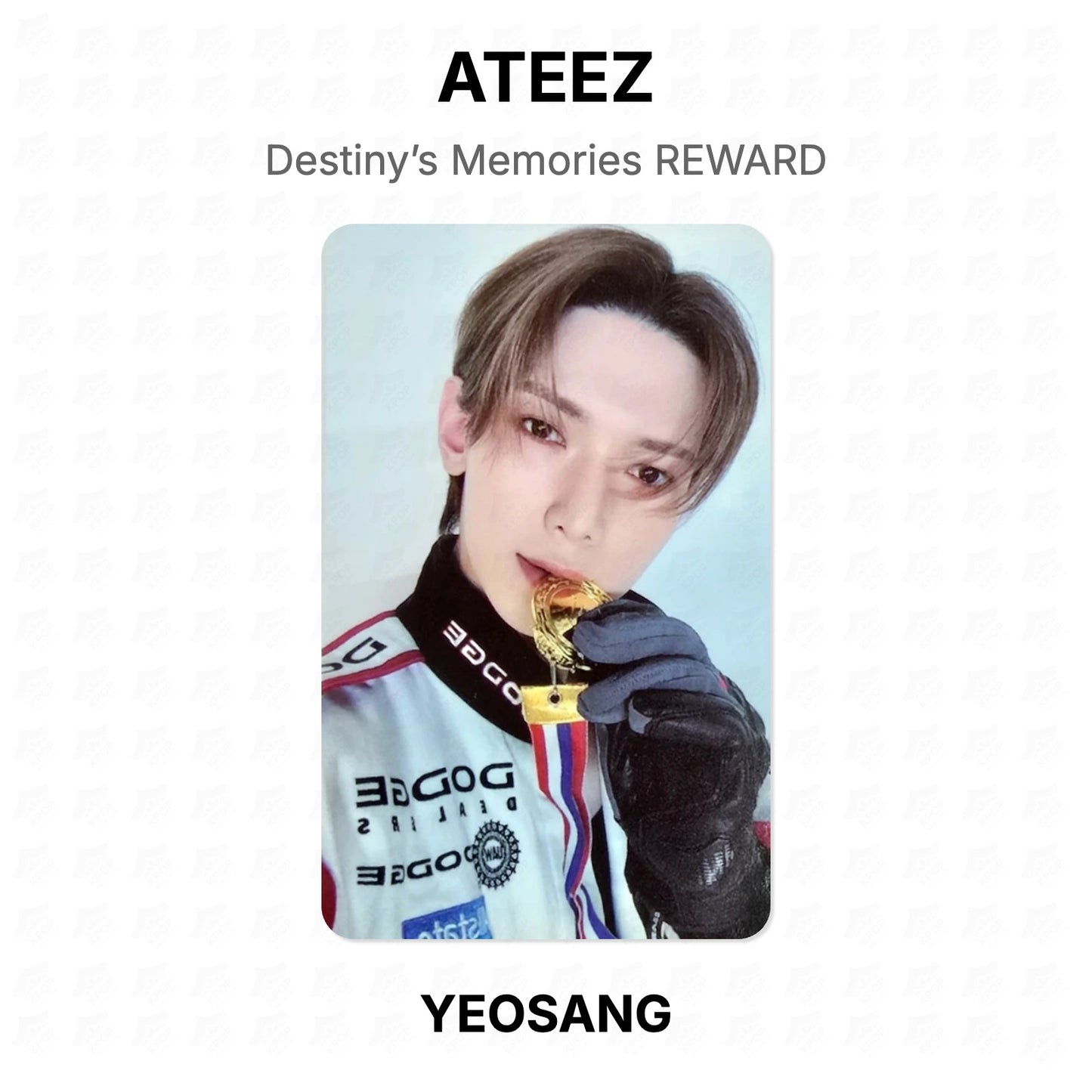 ATEEZ Destiny’s Memories REWARD Official Photocard