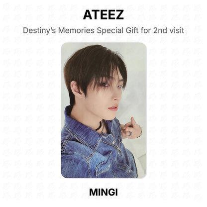 ATEEZ Destiny’s Memories Special Gift for 2nd visit Official Photocard