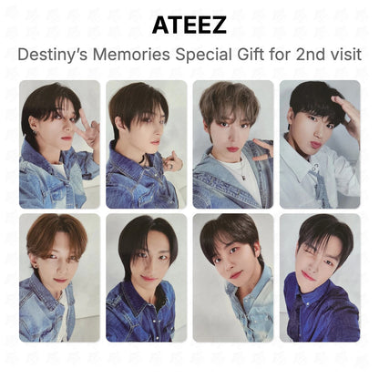 ATEEZ Destiny’s Memories Special Gift for 2nd visit Official Photocard