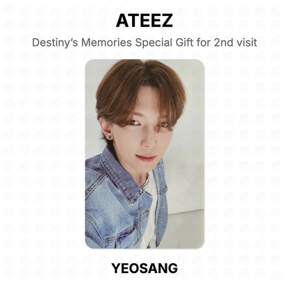 ATEEZ Destiny’s Memories Special Gift for 2nd visit Official Photocard