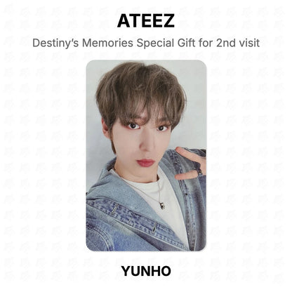 ATEEZ Destiny’s Memories Special Gift for 2nd visit Official Photocard